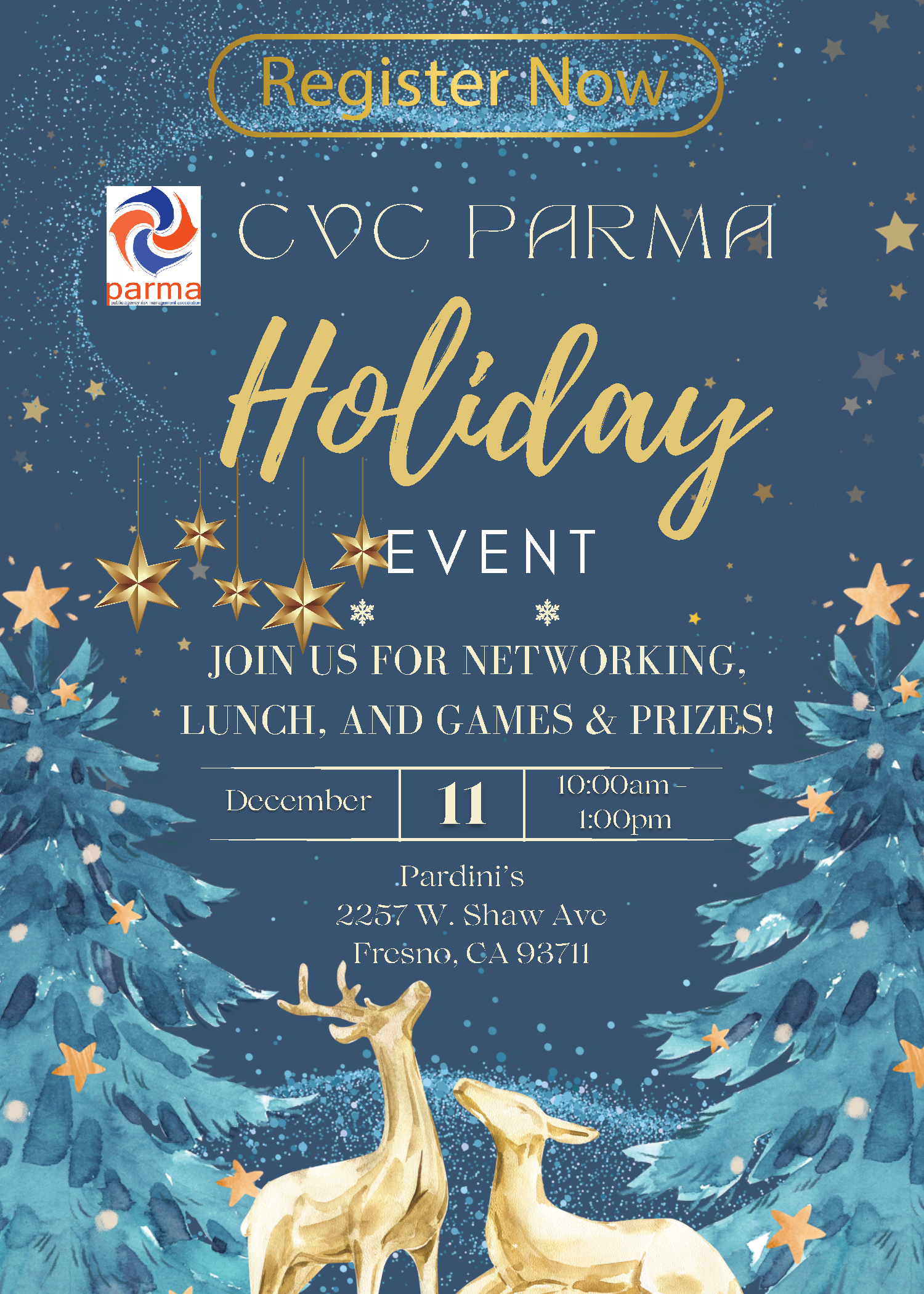 Central Valley Chapter Holiday Event