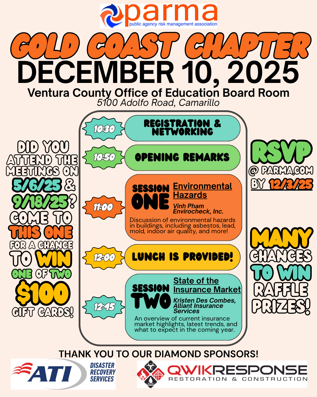 Gold Coast Chapter Event December 10, 2025