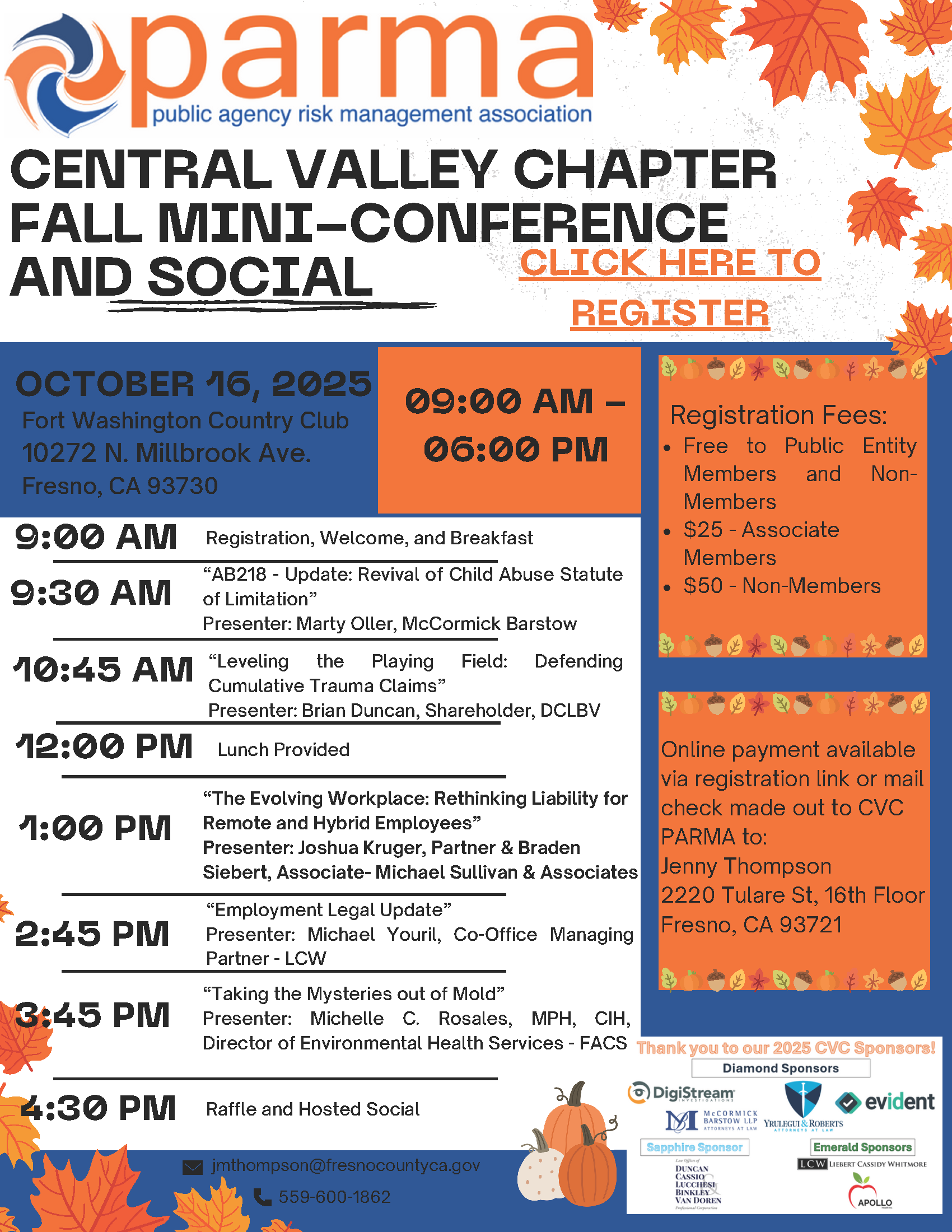 CVC Fall Event