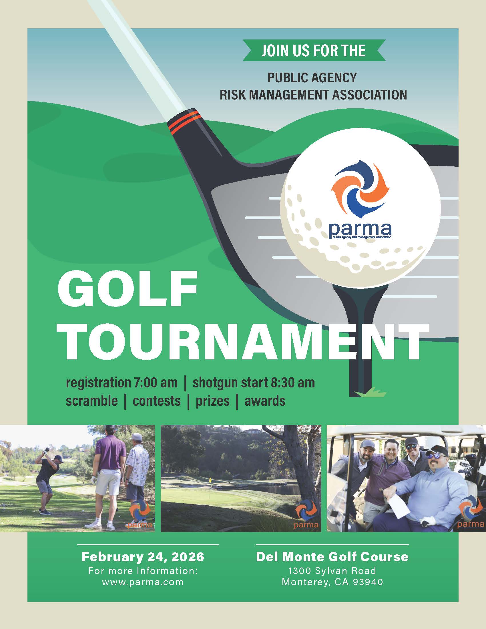2026 PARMA Golf Tournament - February 24, 2026