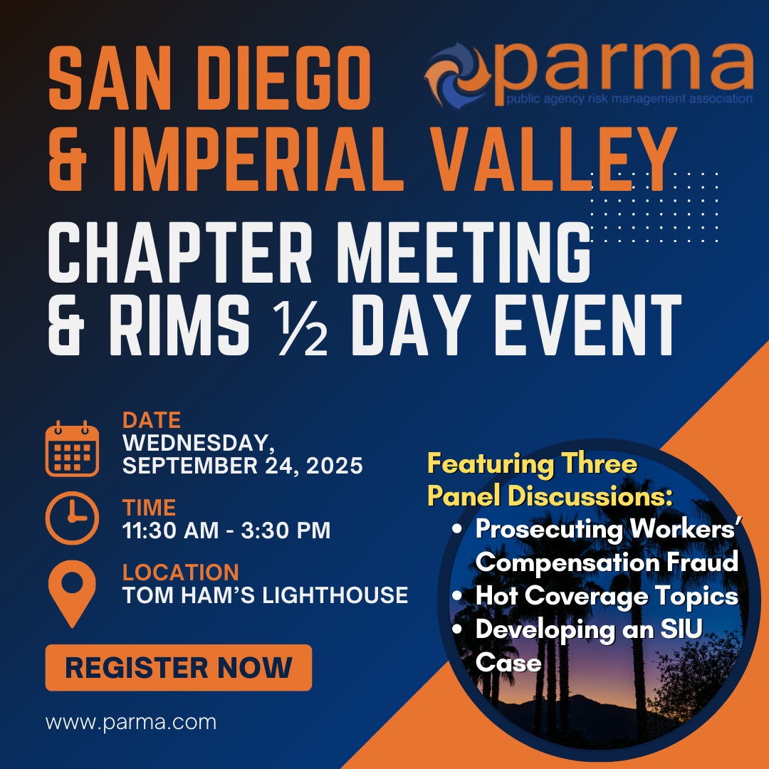 San Diego & Imperial Valley Chapter Meeting