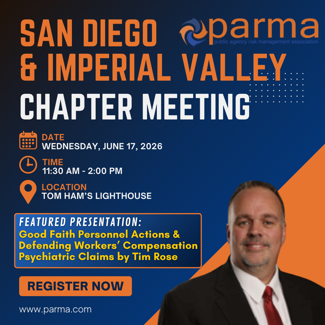 San Diego Imperial Valley Chapter Meeting